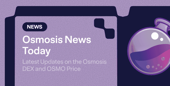 Osmosis News Today: Latest Updates on the Osmosis DEX and OSMO Price