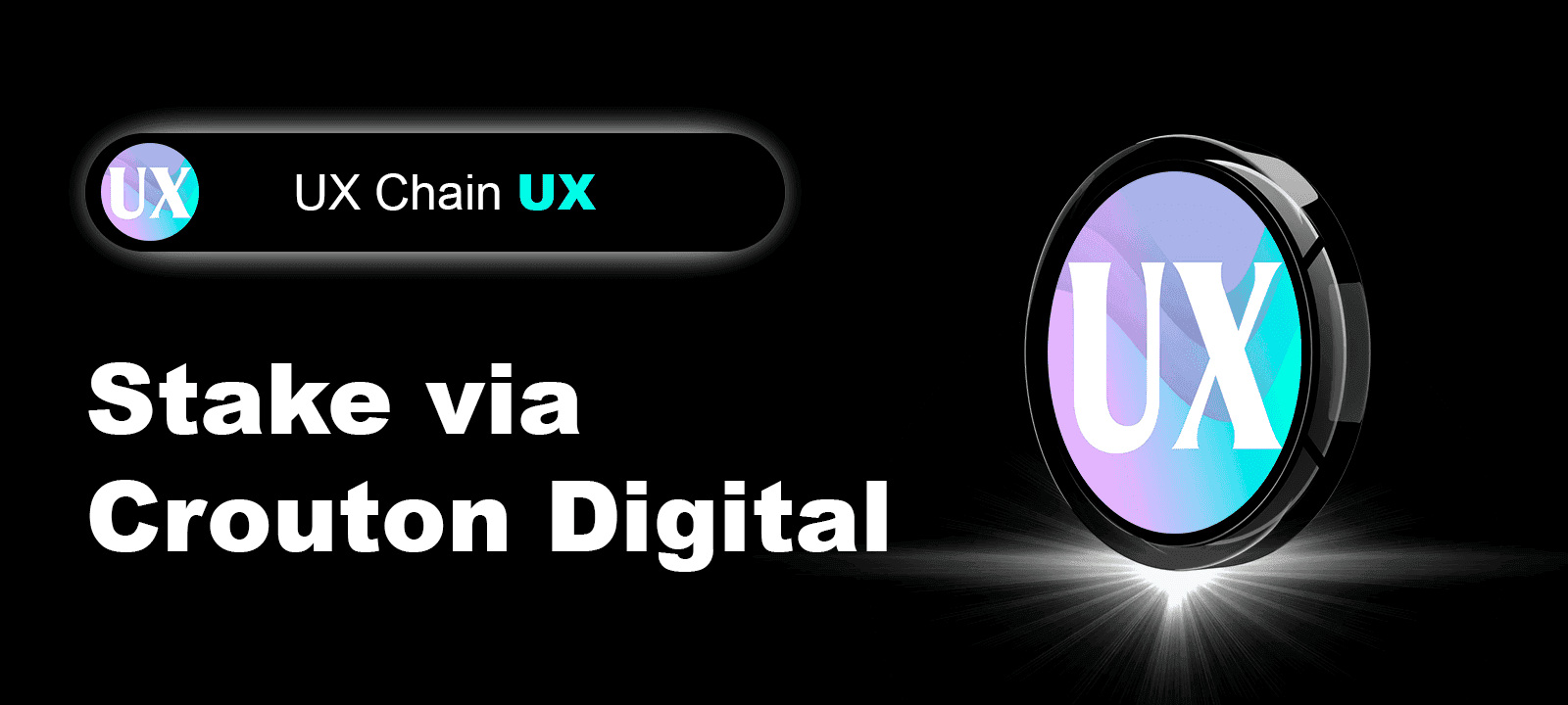 Staking UX via Crouton Digital